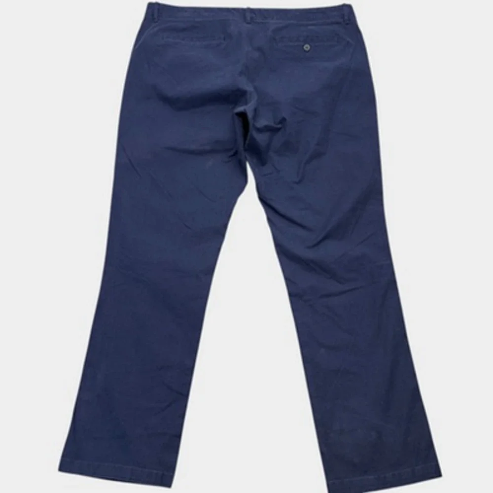 Bonobos‎ Pants Mens 40x32 Navy Straight Fit Stretch Chino Casual Dress Twill